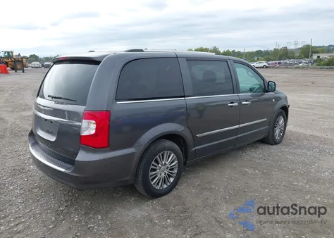 2014 Chrysler Town & Country Touring-L 30Th Anniversary из США, поврежденный, VIN 2C4RC1CG7ER330356